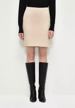 Мини-юбка adL, цвет beige