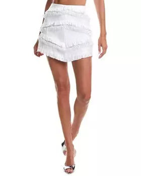 Мини-юбка ALEXIS Raffa, белый