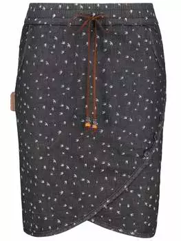 Мини-юбка alife and kickin, цвет black denim