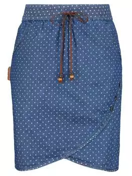 Мини-юбка alife and kickin, цвет dark denim