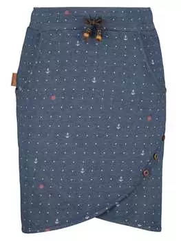 Мини-юбка alife and kickin, цвет marine melange