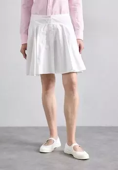 Мини-юбка AYA FULL - Pleated skirt Polo Ralph Lauren, белый