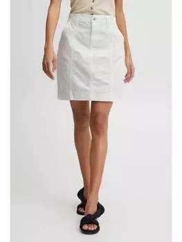 Мини-юбка b.young, белый