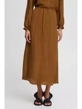 Мини-юбка b.young, коричневый