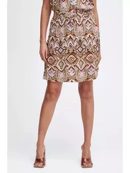 Мини-юбка b.young, красочный