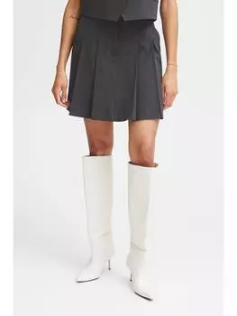 Мини-юбка b.young, серый