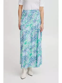 Мини-юбка b.young, синий