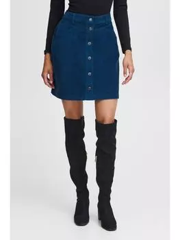 Мини-юбка b.young, синий