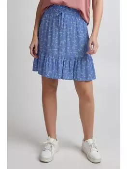Мини-юбка b.young, синий
