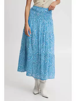 Мини-юбка b.young, синий