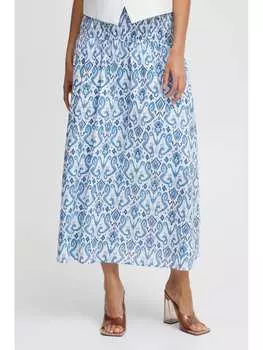 Мини-юбка b.young, синий