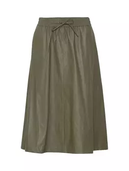 Мини-юбка b.young, зеленый