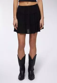 Мини-юбка BALZE Terranova, черный