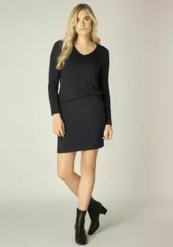 Мини-юбка Base Level "Yale", высокоэластичная, непрозрачного качества, черный