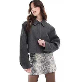 Мини-юбка Bella коричневого цвета Cotton:On