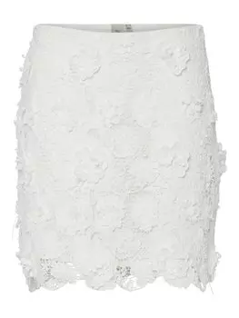 Мини-юбка BLUMA YAS, белый