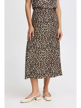 Мини-юбка byoung Web, коричневый