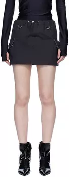 Мини-юбка Cargo Coperni, черный