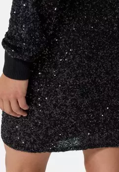 Мини-юбка CASH-MERE, черный