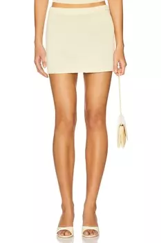 Мини-юбка Cassie Ser.O.Ya, pastel yellow