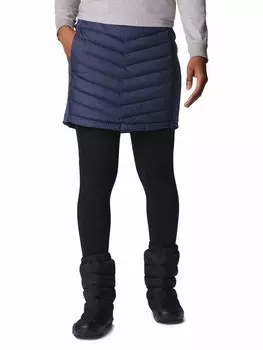 Мини-юбка Columbia Funktions Powder Lite, темно-синий