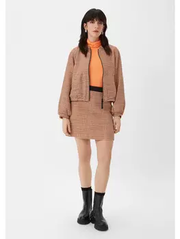 Мини-юбка comma CI, оранжевый