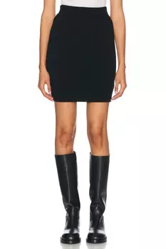 Мини-юбка &Daughter, черный