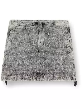 Мини-юбка De-Mini-S Diesel, серый