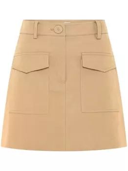 Мини-юбка Delilah Anna Quan, бежевый