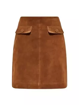 Мини-юбка DreiMaster Vintage, коричневый