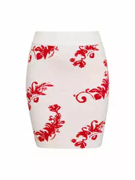 Мини-юбка ebeeza, цвет wollweiss rot