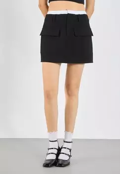 Мини-юбка Even&Odd, черный