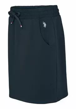 Мини-юбка Evy U.S. Polo Assn., темно-синий