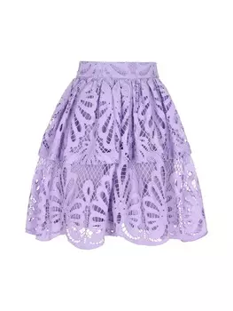 Мини-юбка faina, цвет lilac