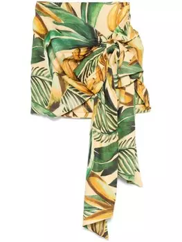 Мини-юбка FARM Rio Bananart, желтый