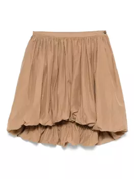 Мини-юбка-фонарик Philosophy Di Lorenzo Serafini, коричневый