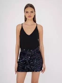 Мини-юбка Freshlions, фиолетовый