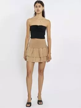 Мини-юбка Freshlions, кэмел