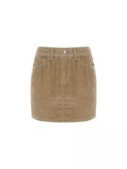 Мини-юбка Freshlions, коричневый