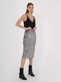 Мини-юбка Freshlions, серый