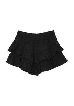 Мини-юбка FRILL Calliope, черный