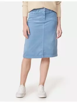 Мини-юбка Gerry Weber kurz, цвет dusty blue washed