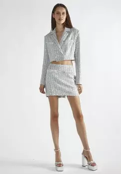 Мини-юбка Glamorous, серебристый