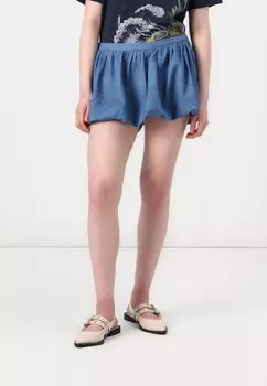 Мини-юбка Gonna di jeans Hollister Co., цвет Light Blue Denim