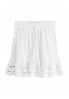 Мини-юбка HOLIDAY - A-line skirt Next, белый