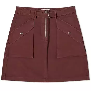 Мини-юбка Holzweiler Brita, темно-красный