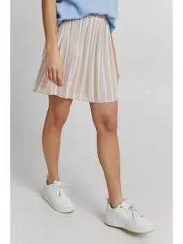 Мини-юбка ICHI, бежевый
