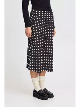 Мини-юбка ICHI, цвет a/linien/rock in