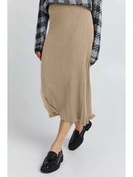 Мини-юбка ICHI, цвет natur