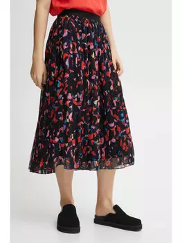 Мини-юбка ICHI, красный